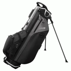 WILSON STAFF FEATHER GOLF STAND CARRY BAG – BLACK / CHARCOAL