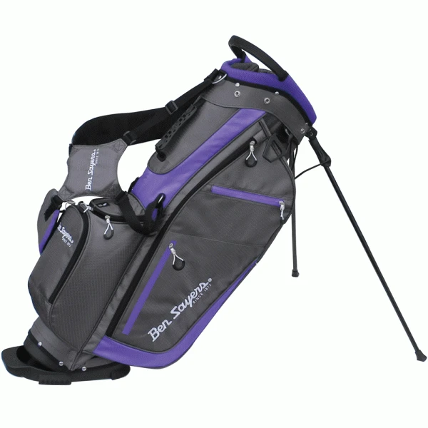 BEN SAYERS XF LITE STAND BAG – GREY / PURPLE 1 BEN SAYERS XF LITE STAND BAG – GREY / PURPLE