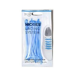 HICKIES 2.0 ADULTS TIE-FREE SHOE LACES X14 / ELECTRIC BLUE