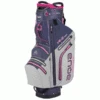 BIG MAX AQUA SPORT 3 WATERPROOF GOLF CART TROLLEY BAG – STEEL / BLUE / PINK