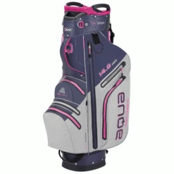 BIG MAX AQUA SPORT 3 WATERPROOF GOLF CART TROLLEY BAG – STEEL / BLUE / PINK