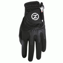 ZERO FRICTION ONE SIZE FITS ALL ELITE CABRETTA GOLF GLOVE – BLACK