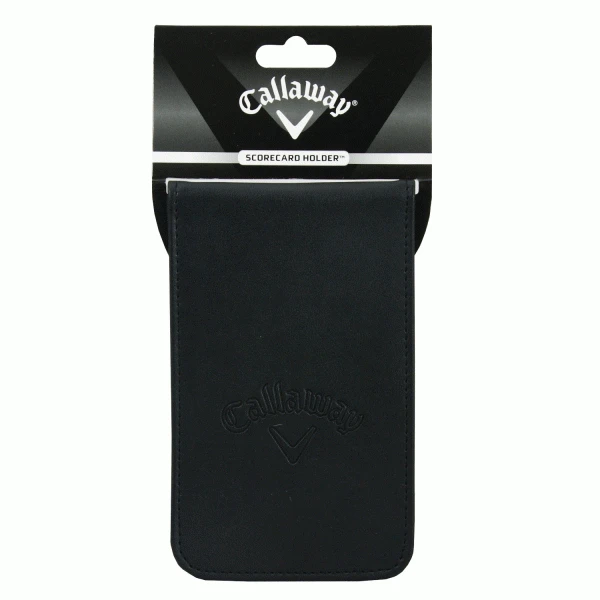 CALLAWAY DELUXE PU LEATHER GOLF SCORE CARD HOLDER 4 CALLAWAY DELUXE PU LEATHER GOLF SCORE CARD HOLDER - Image 4