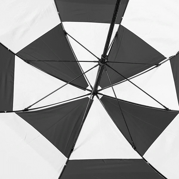 LONGRIDGE DELUXE 60” WINDPROOF DUAL CANNOPY GOLF UMBRELLA – BLUE 6 LONGRIDGE DELUXE 60” WINDPROOF DUAL CANNOPY GOLF UMBRELLA – BLUE - Image 6