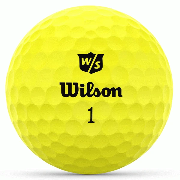 WILSON STAFF DUO OPTIX GOLF BALLS – YELLOW 2 WILSON STAFF DUO OPTIX GOLF BALLS – YELLOW - Image 2
